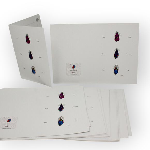 WonderfulYou Book + LUPITA 145 NOTECARDS assorted StrongPlumStudio - Picture 11 of 16